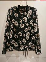 Pieces Damen Bluse Gr. S blau Blumen Bayern - Ebersdorf Vorschau