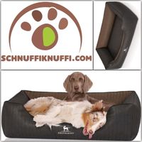 Knuffelwuff Orth. Hundebett Rough Road schwarz/braun M-XXL Hessen - Calden Vorschau