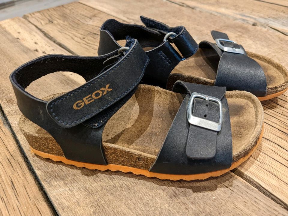 Geox Ghita Sandalen Kinder Gr 28 blau/orange in Altenstadt