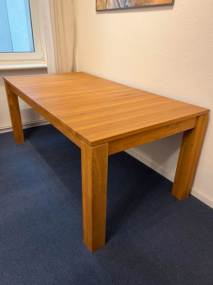 Tisch Esstisch Schreibtisch Eiche Massivholz in Hannover