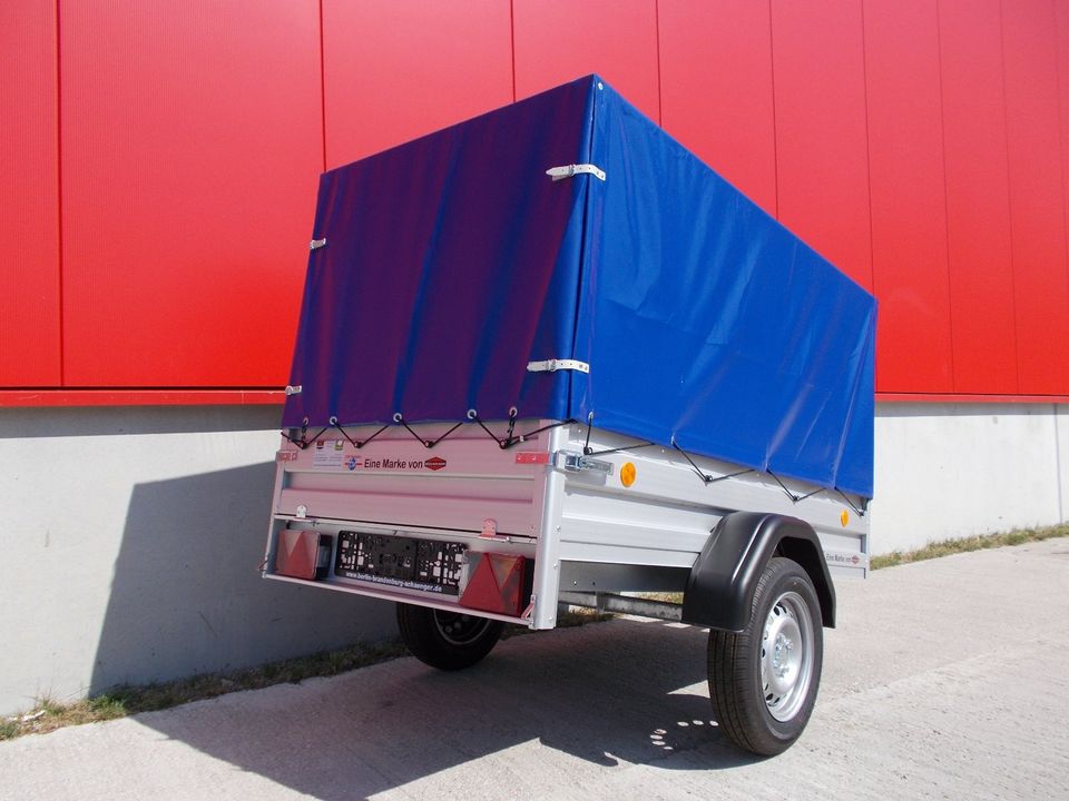 Böckmann TPV ALU Pkw Anhänger 2 x 1 m Sonderaktion 750 kg in Großderschau