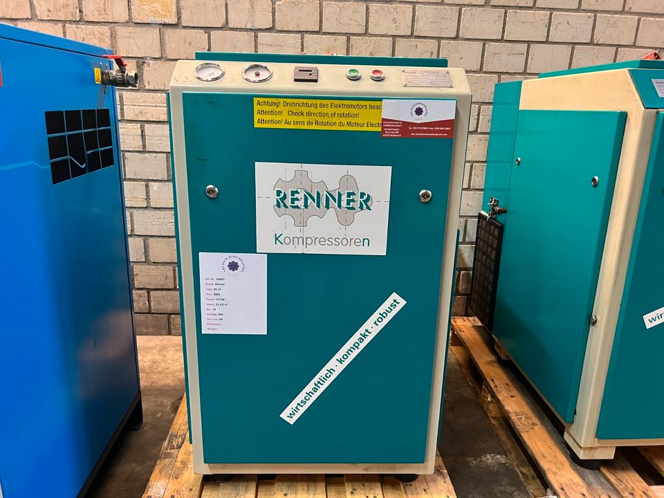 Schraubenkompressor Renner RS15 in Grevenbroich