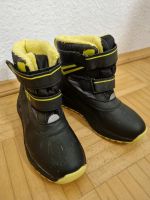 Schneestiefel schwarz/neon neuwertig Hessen - Künzell Vorschau