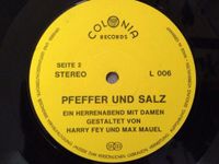 Pfeffer und Salz / Colonia Vinyl - Herrenabend mit Damen Duisburg - Duisburg-Süd Vorschau