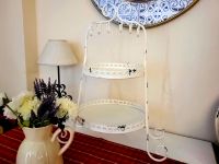 Große weiße Shabby Chic Etagere 58cm hoch aus Metall *NEU/VERSAND Niedersachsen - Jever Vorschau