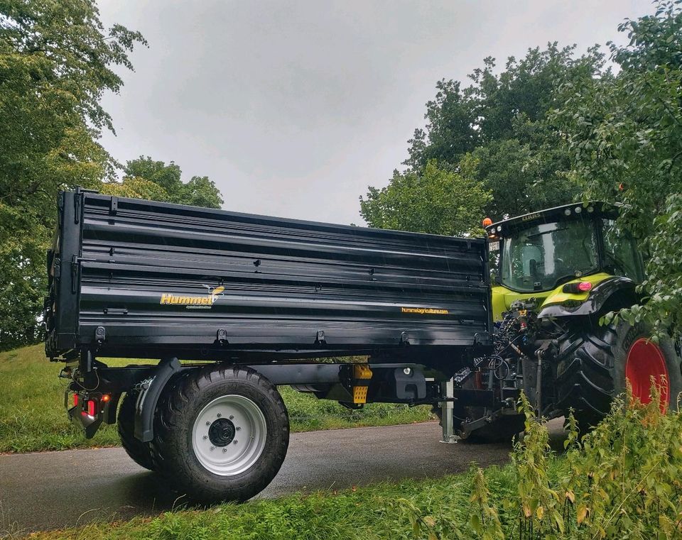 Hummel Einachskipper 10to Holzanhänger Kipper in Nabburg