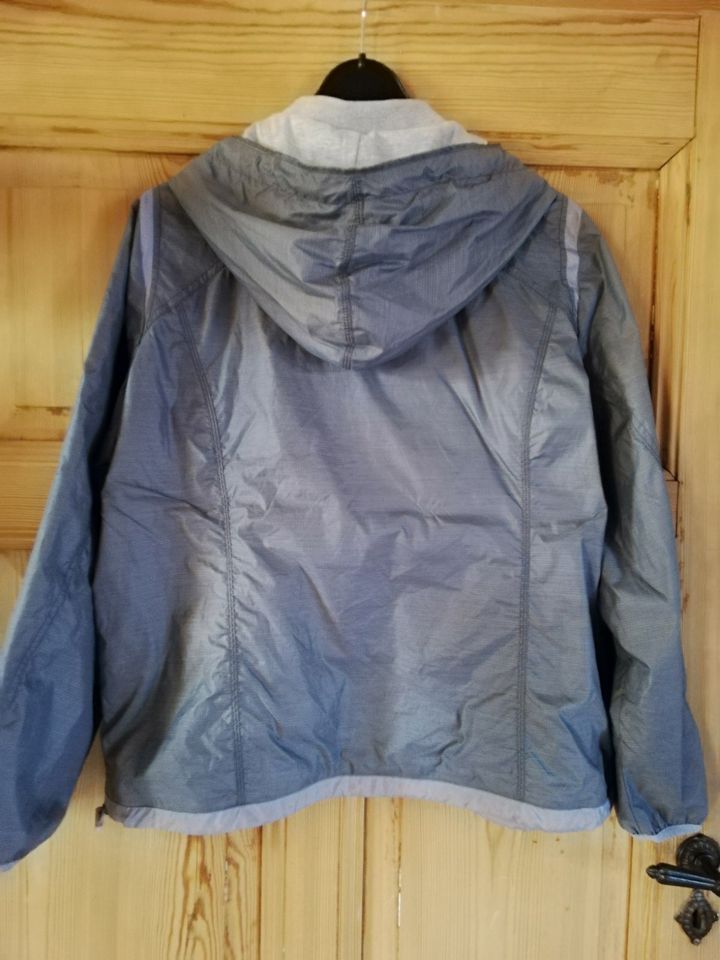 CECIL Jacke Windjacke Gr. XL grau Kapuze Wandern Urlaub NEUwertig in Neustadt b.Coburg