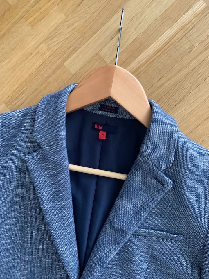 Sakko Blazer Gr 170 blau Jacke in Augsburg