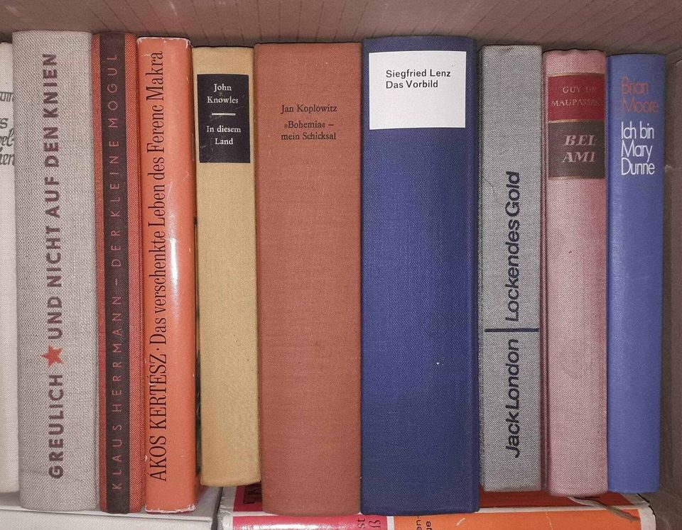 Bücher (größtenteils Romane) | Stückpreis: 1 – 2 € in Berlin