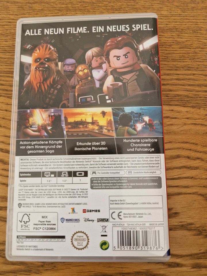 Nintendo switch Spiel Lego Star Wars in München