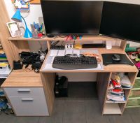 Schreibtisch Home-Office Tisch Büro Kinderzimmer weiß braun Bayern - Uehlfeld Vorschau
