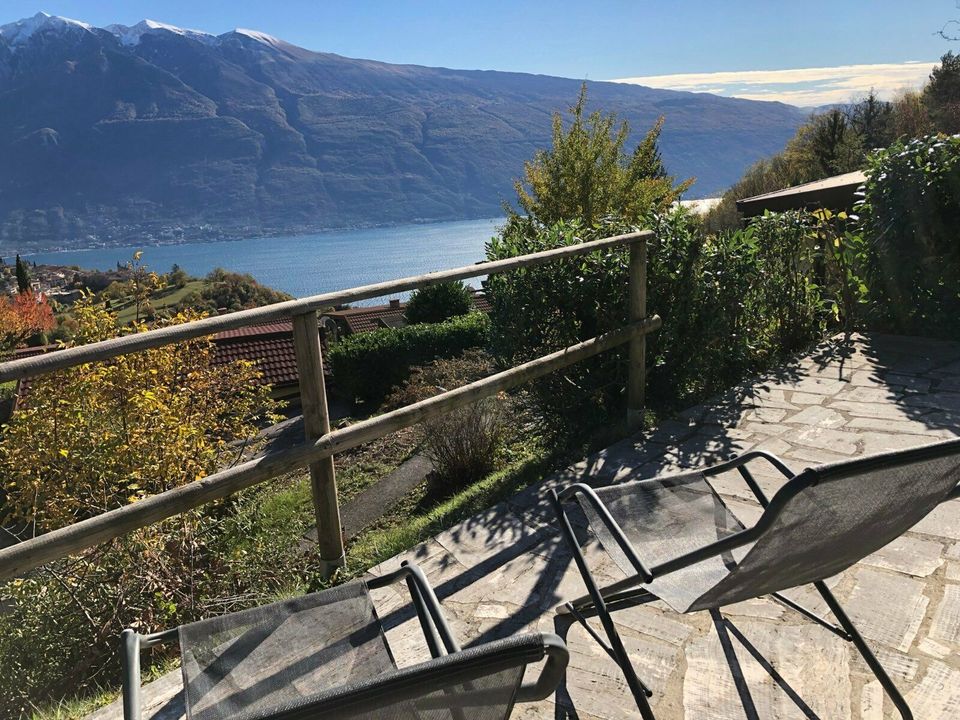 Bungalow mit Gardaseeblick & Pool, Tignale in Bad Steben