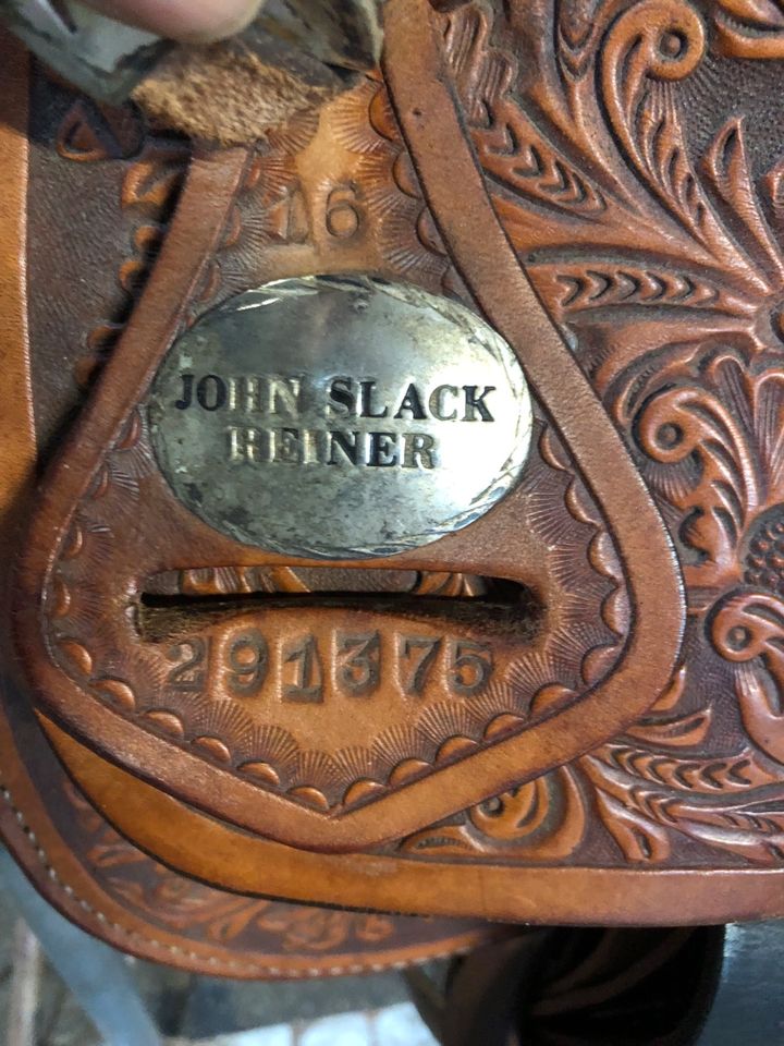 Westernsattel der Marke Saddlesmith JOHN SLACK REINER in Oberlangen