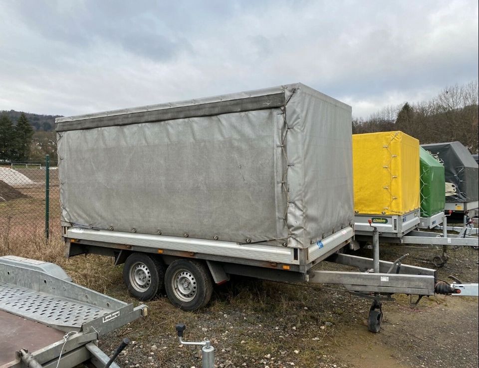 Anhänger Vermietung Kühlanhänger Autotransporter Kippanhänger in Ramstein-Miesenbach