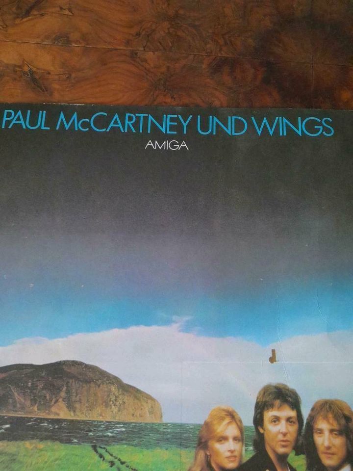 Paul McCartney und Wings ** Vinyl Amiga DDR in München