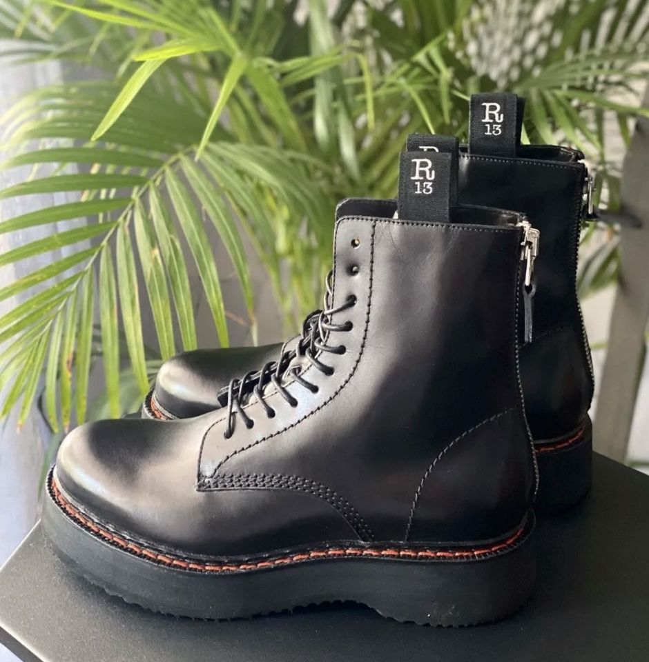 R13 Designer Boots im modernem Look und toller Leder Qualität in Dortmund