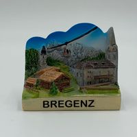 Bregenz Magnet Kühlschrankmagnet Bodensee Österreich Souvenir Nürnberg (Mittelfr) - Kleinreuth b Schweinau Vorschau