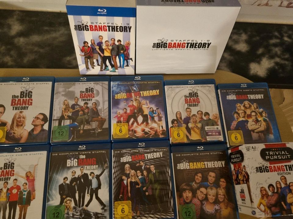 Big Bang Theory Staffel 1 bis 9 Limited Special Edition in Karlsruhe