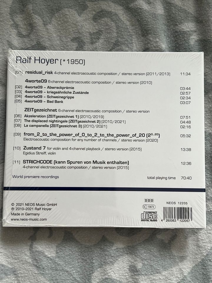 NEOS CD Ralf Hoyer in Haiger