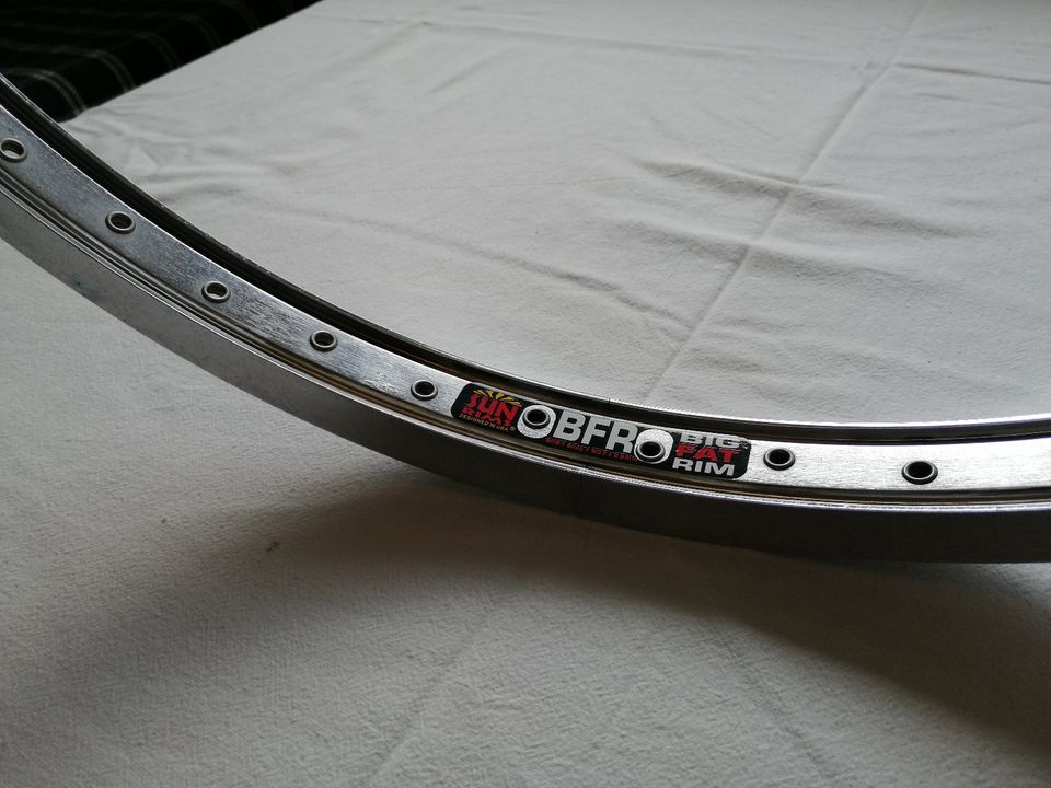 SUN Rims BFR Big Fat Rim Felge Rim 24" 48 Loch chrom NOS neu in Neunkirchen-Seelscheid