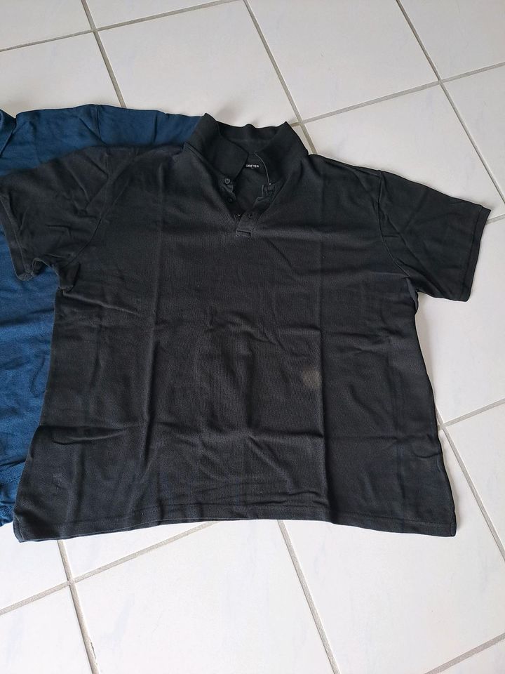 Poloshirts 3XL blau schwarz in Ennigerloh