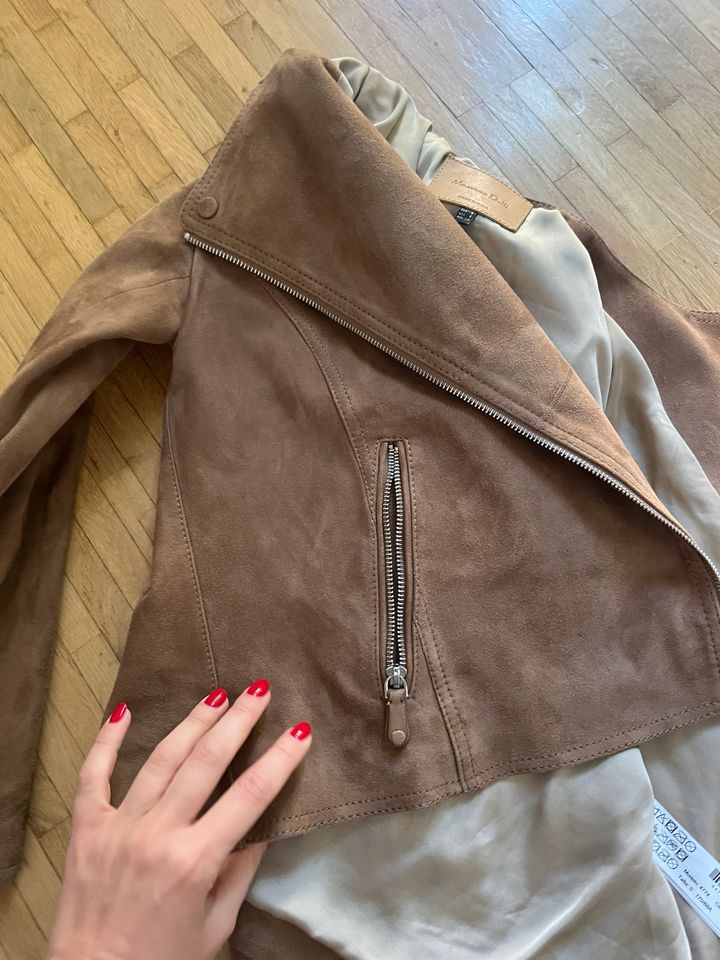 Wildleder Jacke von Massimo Dutti in München