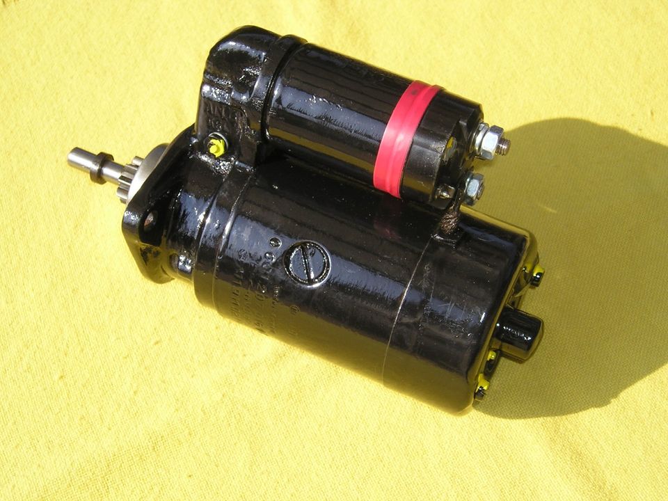 Bosch Anlasser 0001207016, 6 Volt, VW Käfer, 11 mm Welle überholt in Westerkappeln