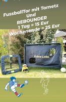 Fussbaltor mit Netz und Rebounder mieten Niedersachsen - Lüneburg Vorschau