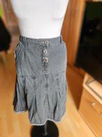 Jeansrock schwarz v. Sheego, Gr. 52 m. Reißverschluss, knielang Bayern - Roth Vorschau