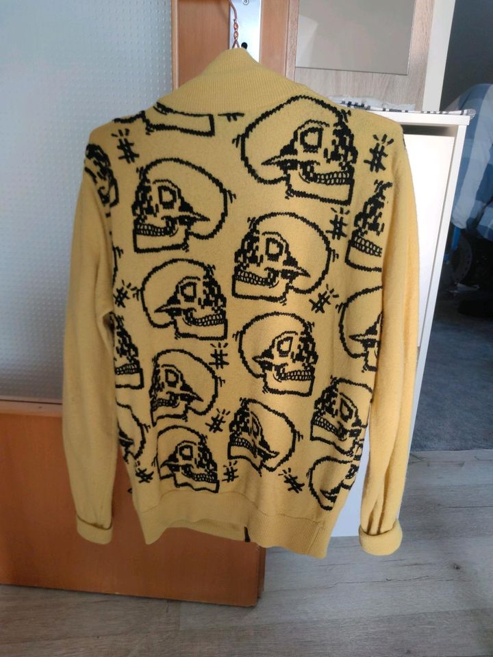 Philipp plein Skull Jacket yellow in Duisburg