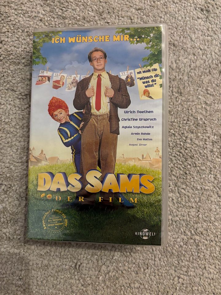 Film VHS Kasette Das Sams in Neckarbischofsheim