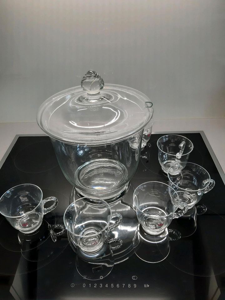 Bowle-Set aus Glas in Weismain