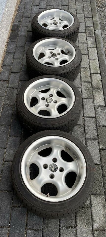 RH Alufelgen 4x AD804435 ET35 8jx14H2 LK 4x100 VW GTI in Hanau