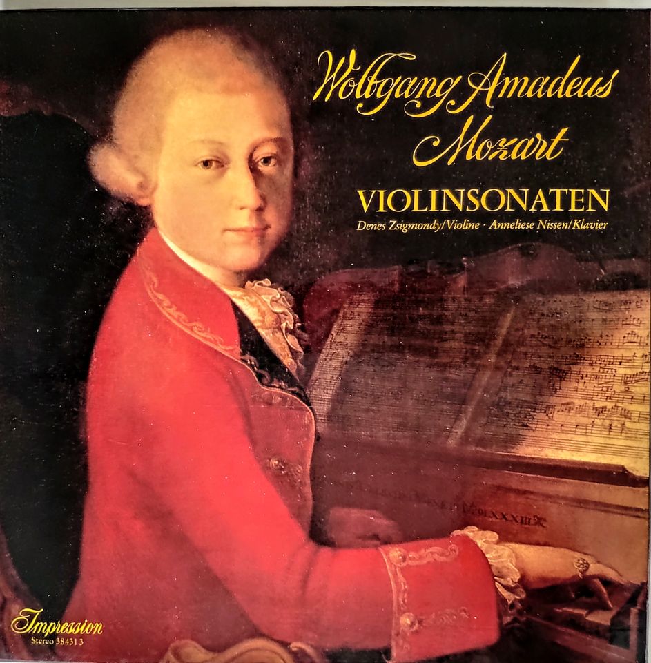 Amadeus Mozart 16 Violinsonaten  auf 5 Vinyl-Lps in München