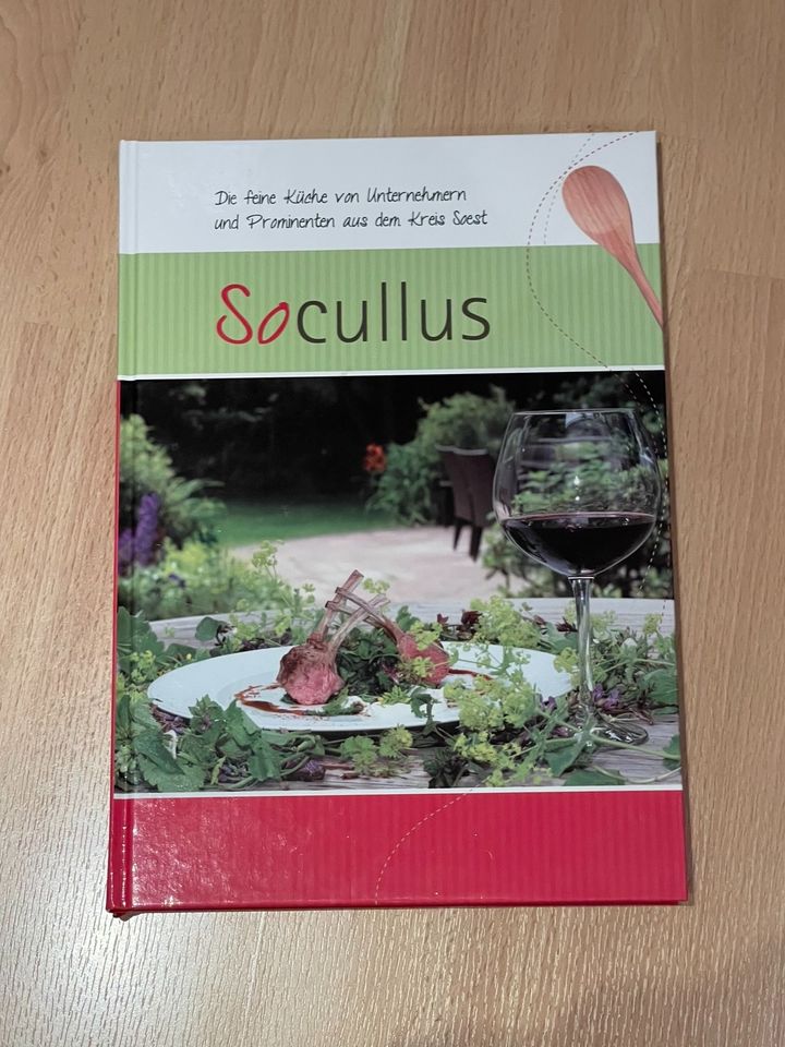 SoCullus „Das Soest-Kochbuch“ Rezepte von Soestern 126 Seiten in Soest