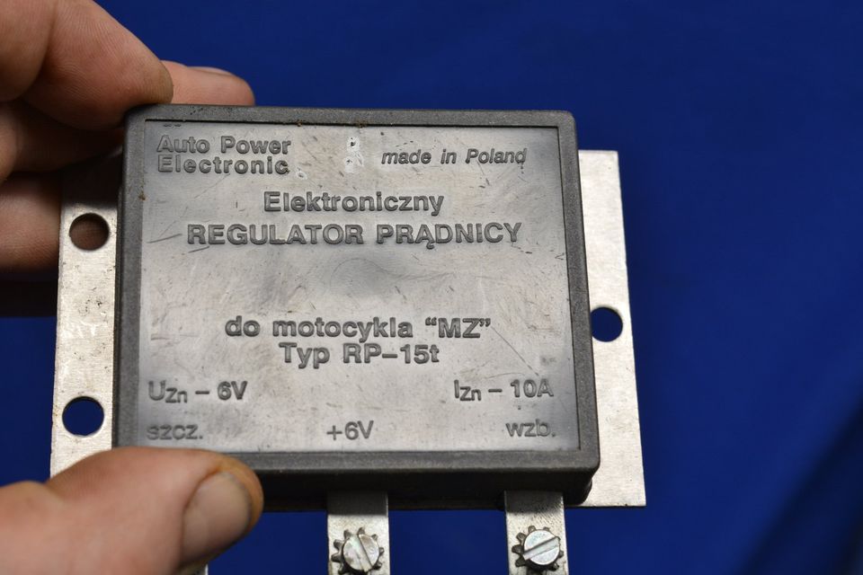 Lichtmaschinenregler Regler elektronisch REE 75/6 6V