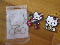 Bügelbilder Aufbügler Hello Kitty nähen Nähzubehör Sachsen - Klipphausen Vorschau