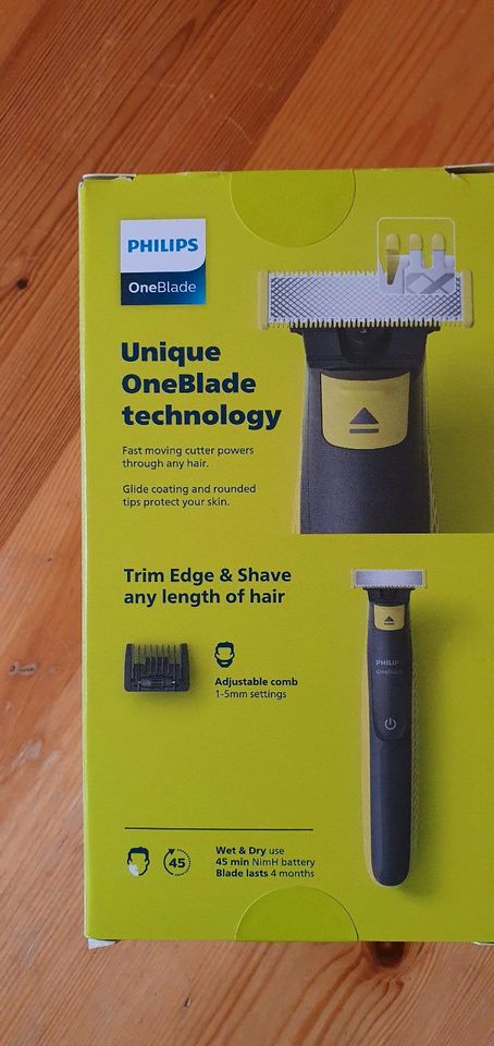 PHILIPS OneBladeElektrischer Rasierer, OneBlade FaceOriginal QP27 in Jülich