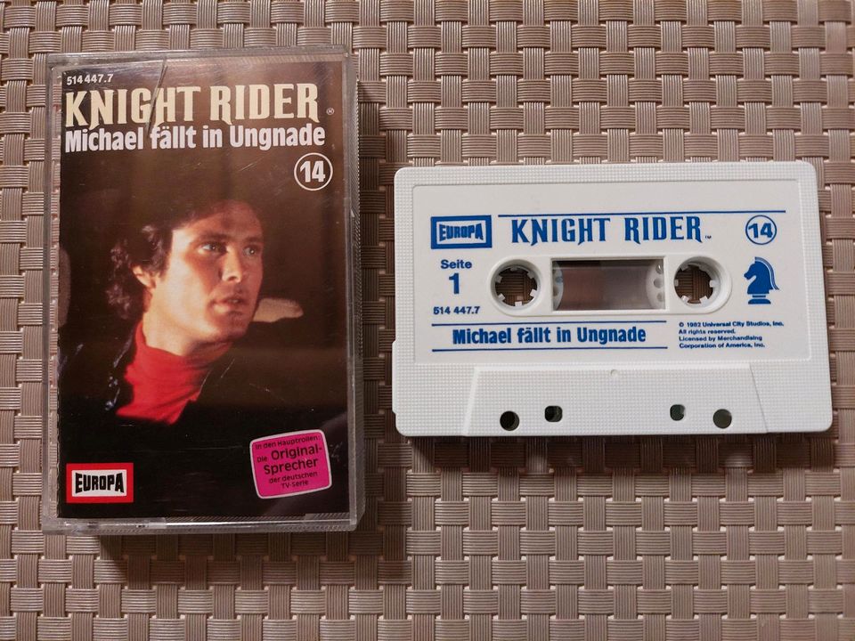 Knight Rider 14 Hörspiel Kassette MC Europa Original Tape in Saldenburg