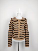 Massimo Dutti Strickjacke Beige Schwarz Alpaka Wolle Elberfeld - Elberfeld-West Vorschau