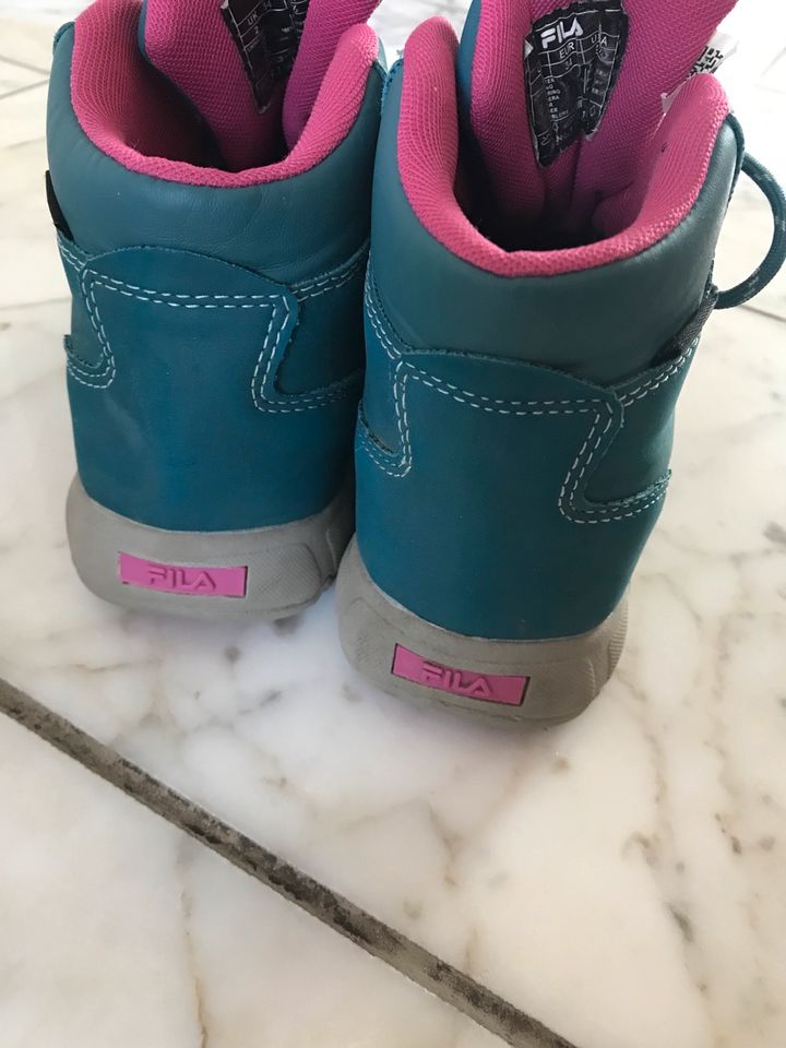 Fila Wanderschuhe petrol pink Gr. 34 kaum getragen in Nettetal