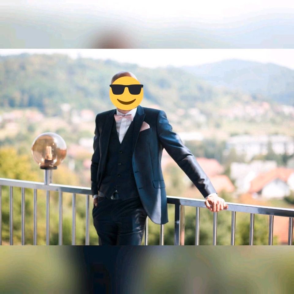 Hochzeitsanzug Gr 48/ M in Dipperz