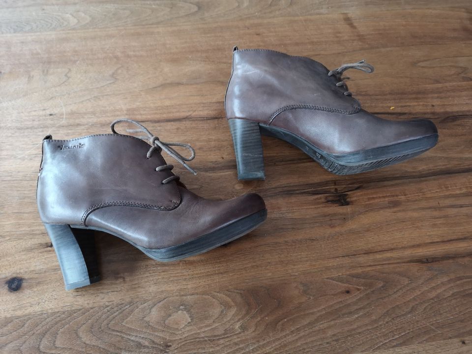 Tamaris Ankle Boots Stiefel Gr. 37 in braun Leder ***TOP*** in Haan