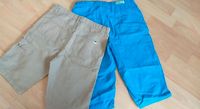 2x H&M Shorts 146 Kinder blau Kurzhose beige Hessen - Linden Vorschau