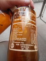 DDR VEB Laborchemie Apolda  Flasche Edikett deutsch russisch Mecklenburg-Vorpommern - Greifswald Vorschau