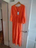 Sommerkleid Maxi orange Düsseldorf - Unterbilk Vorschau