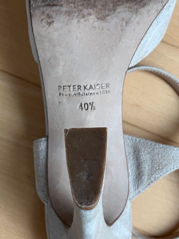 Peter Kaiser High Heel Sandalette Sandalen Trichterabsatz 40,5 in Oberhausen