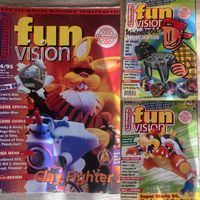 Nintendo Fun Vision Magazin Zeitschrift Nr.4/95 - 8+9/96 - 6+7/96 Bayern - Weiden (Oberpfalz) Vorschau