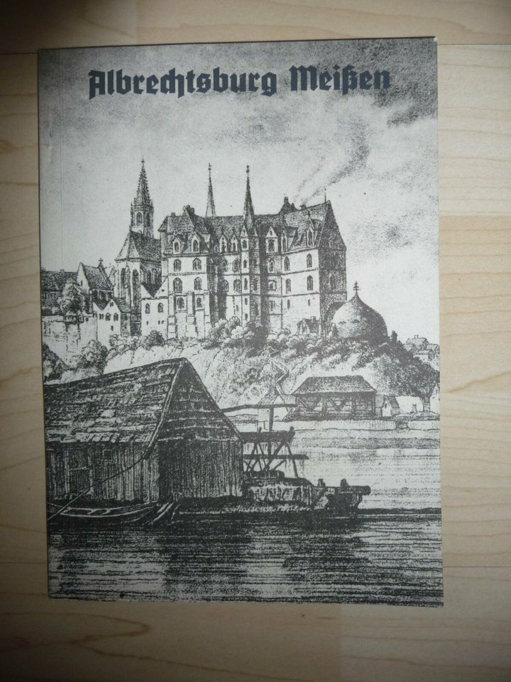 Albrechtsburg Meißen, Zeit der Erbauung 1471 - 1520 - DDR Ausgabe in Dresden