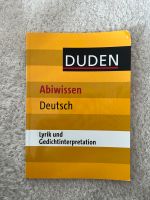 Duden- Abiwissen Deutsch- Lyrik und Gedichtinterpretation Schleswig-Holstein - Lübeck Vorschau